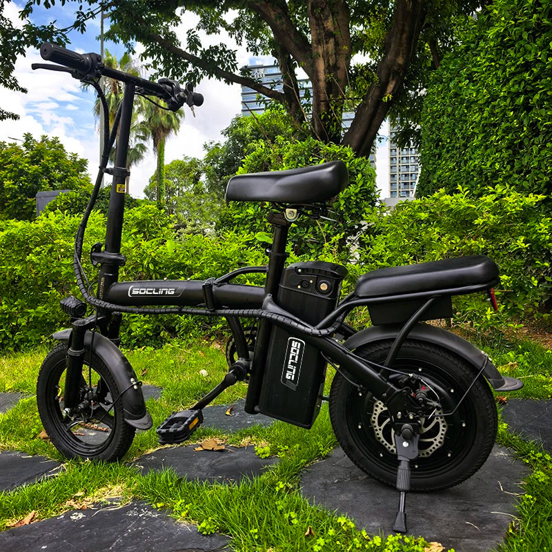 Foldable Electric Commuter Bike With 500W Motor And Detachable Battery