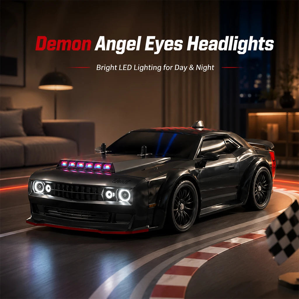 ZNLYRION SG216MAX Brushless RC Drift Car With LED Lights