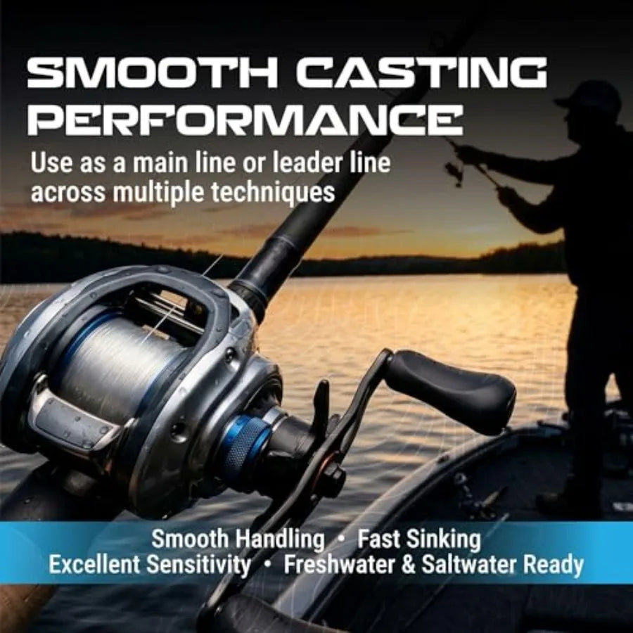 Heavy Duty Abrasion Resistant Fishing Line For Saltwater Angling