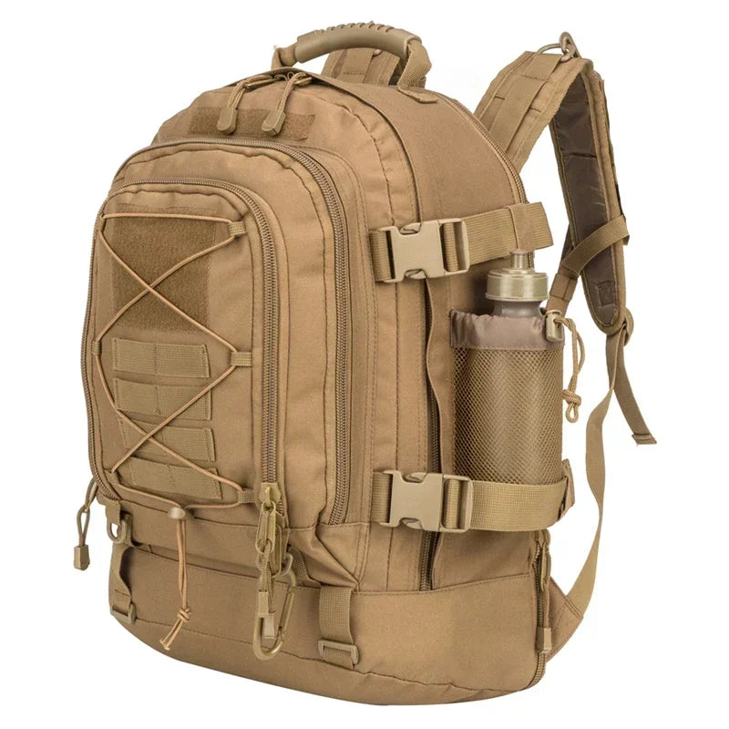 LQARMY Military Tactical MOLLE Backpack for Outdoor Hiking