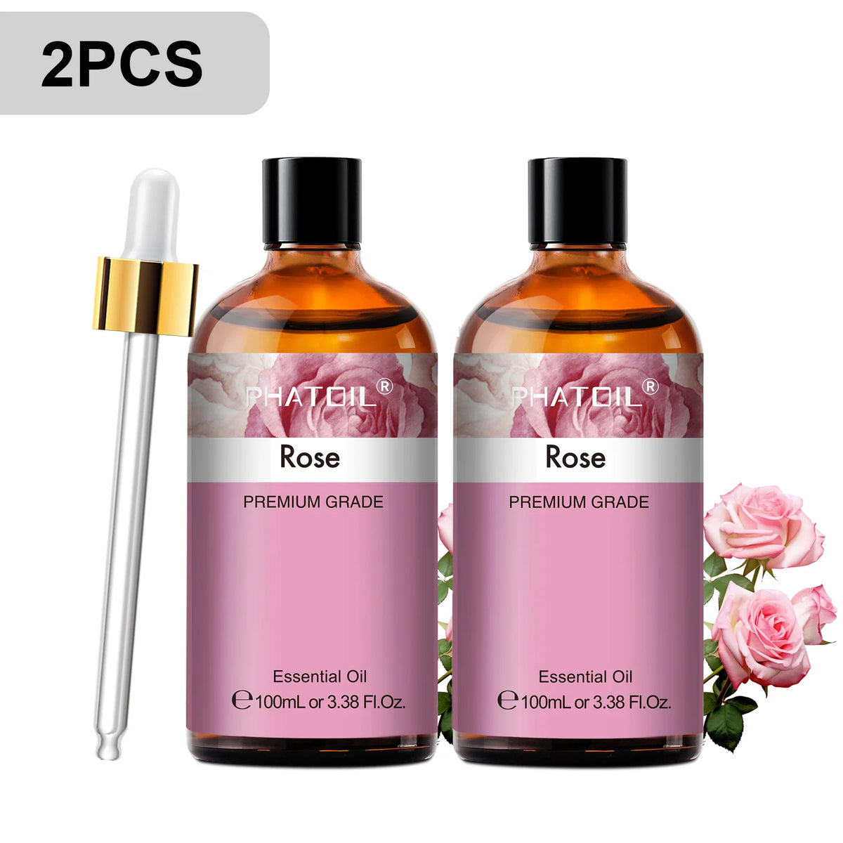 Phatoil Essential Oils Set Vanilla Lavender Sandalwood Lemon Cinnamon