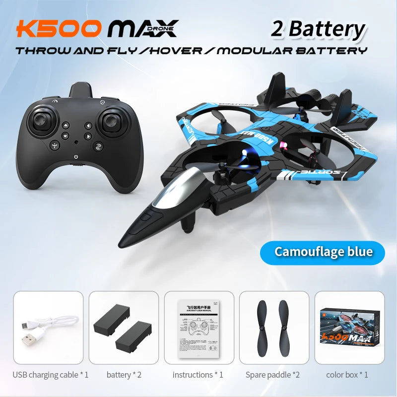 EVANOVM K500 RC Drone With LED Lights And Altitude Hold