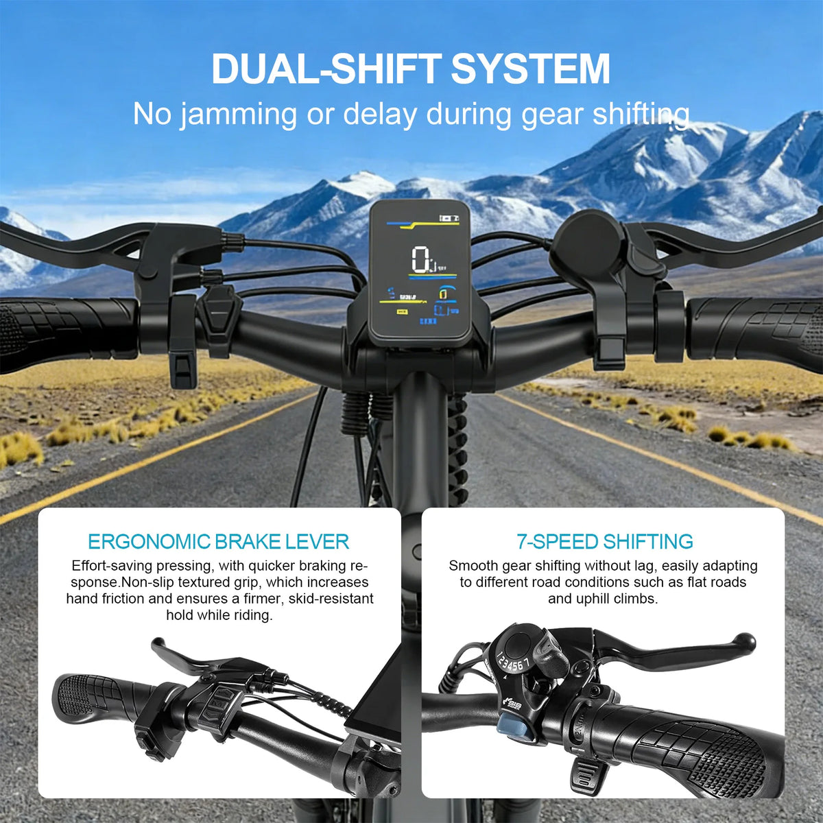 Toofly Electric Mountain Bike With 500W Motor And Removable Battery