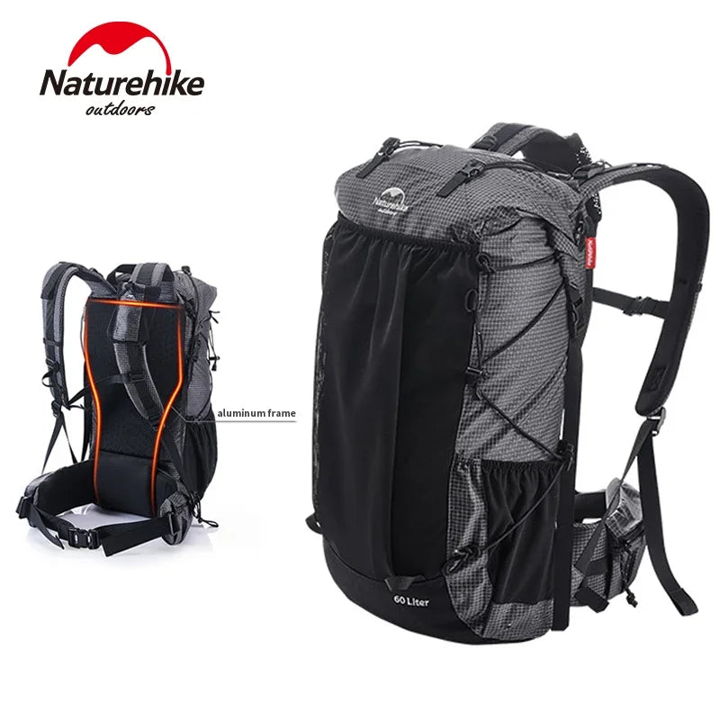 Naturehike Large Capacity Hiking Backpack With Rain Cover