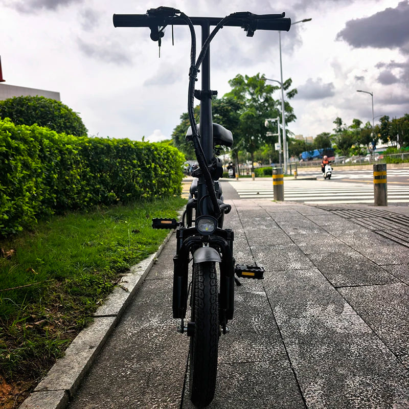 Foldable Electric Commuter Bike With 500W Motor And Detachable Battery