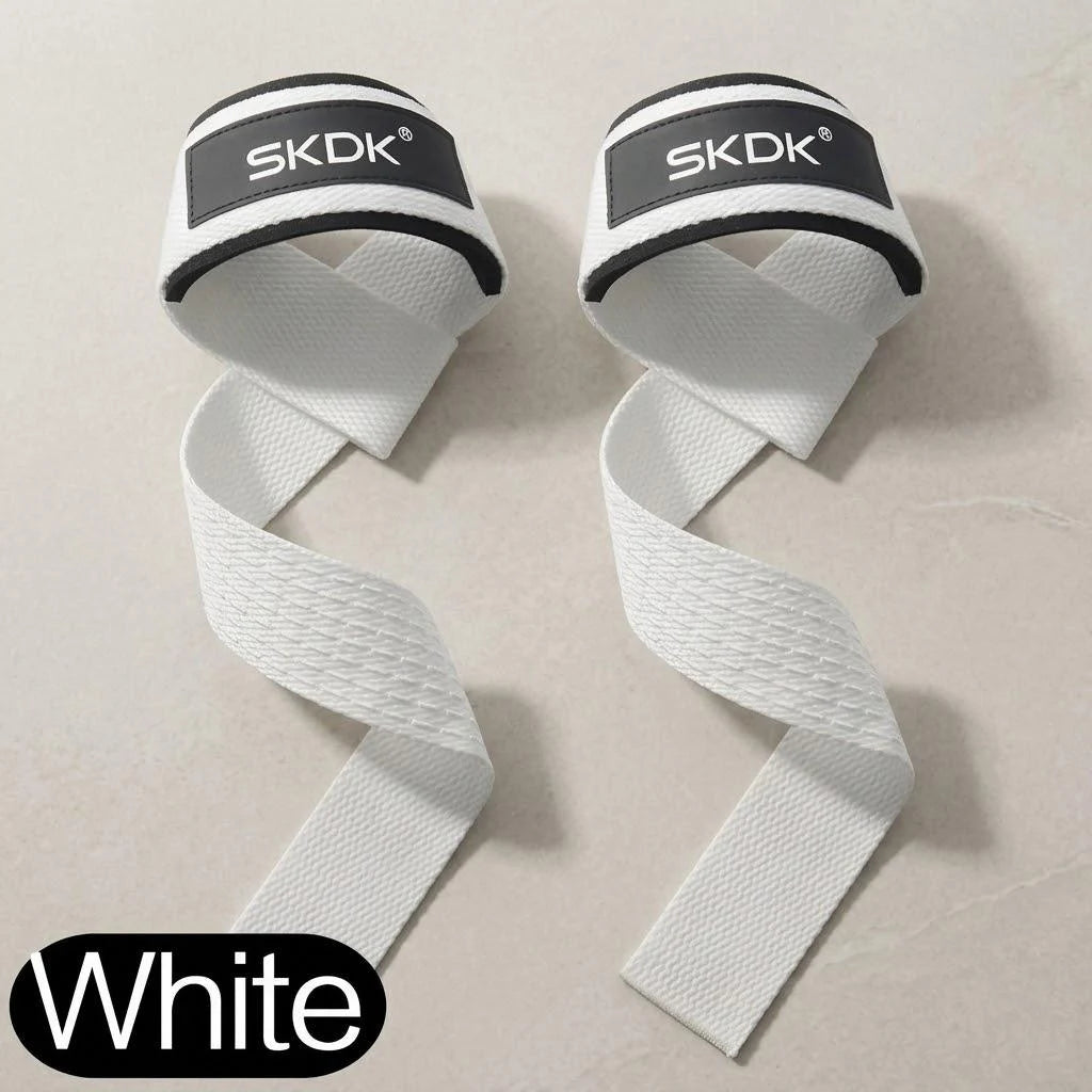 Heavy Duty Padded Wrist Lifting Straps for Weightlifting and Powerlifting