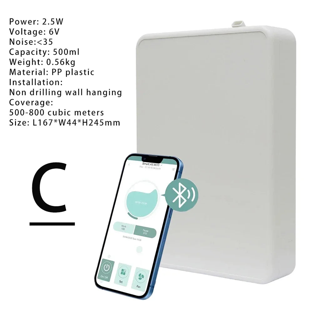 Le Parfum Fasina WiFi Bluetooth Essential Oil Diffuser Timer