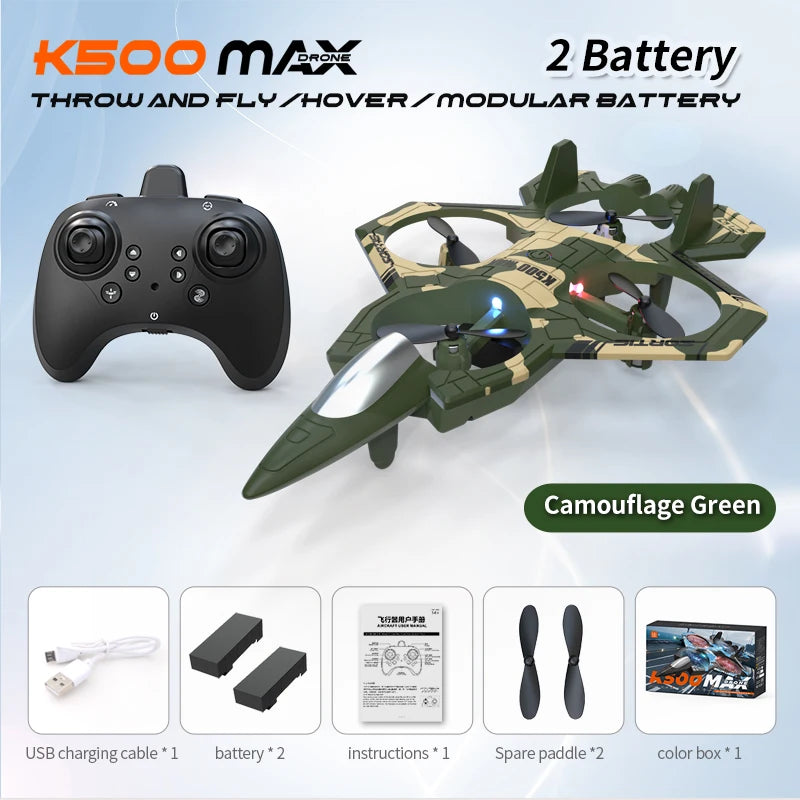 EVANOVM K500 RC Drone With LED Lights And Altitude Hold