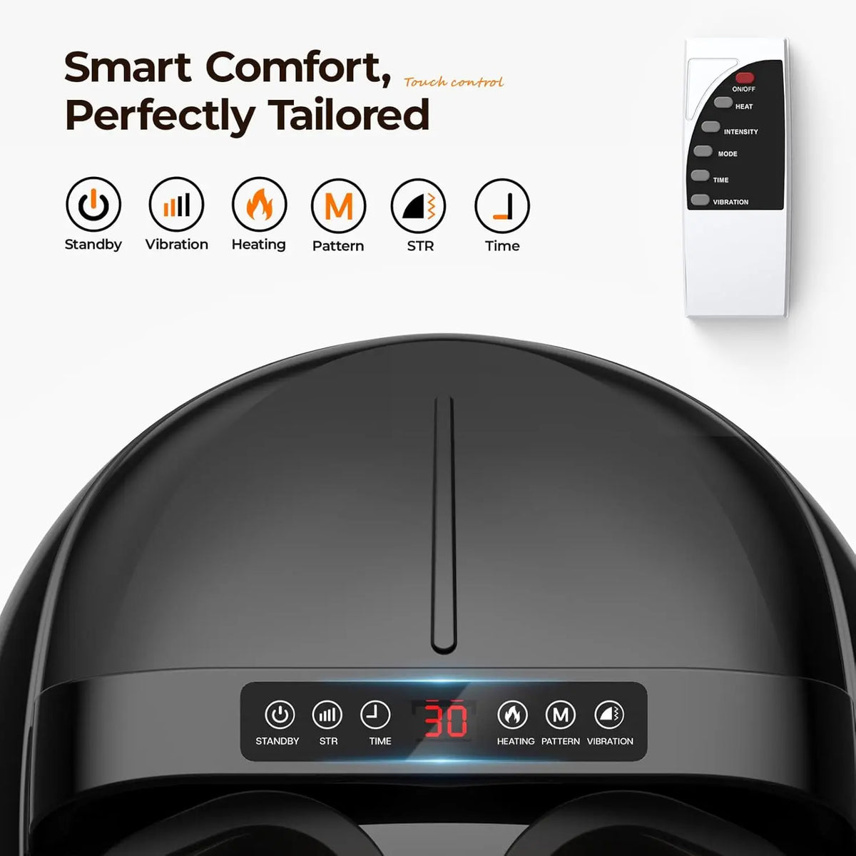Shiatsu Foot Massager With Air Compression And Remote Control