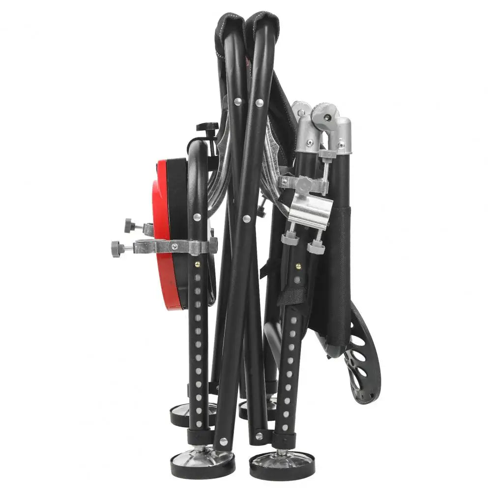 Adjustable Folding Fishing Chair With 13 Gears Backrest Rod Holder