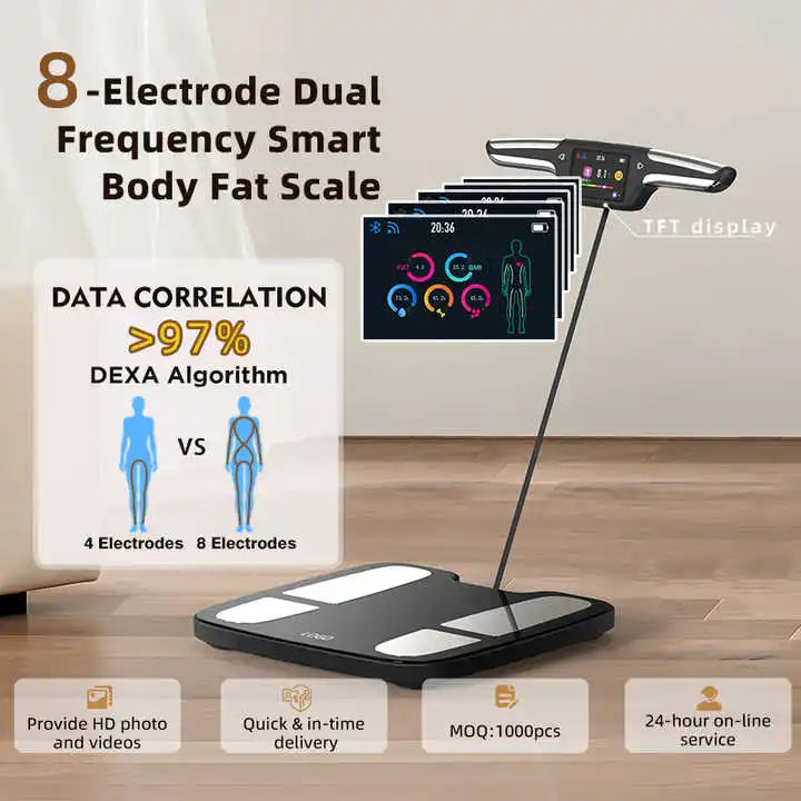 Smart Body Composition Scale With Hand And Foot Electrodes