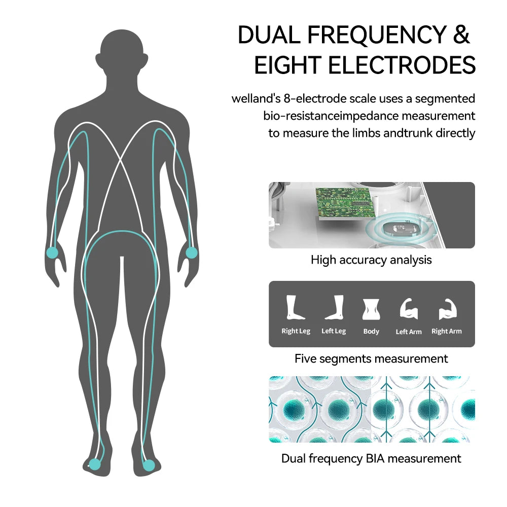 Smart Digital Body Fat Scale With BMI And Muscle Mass