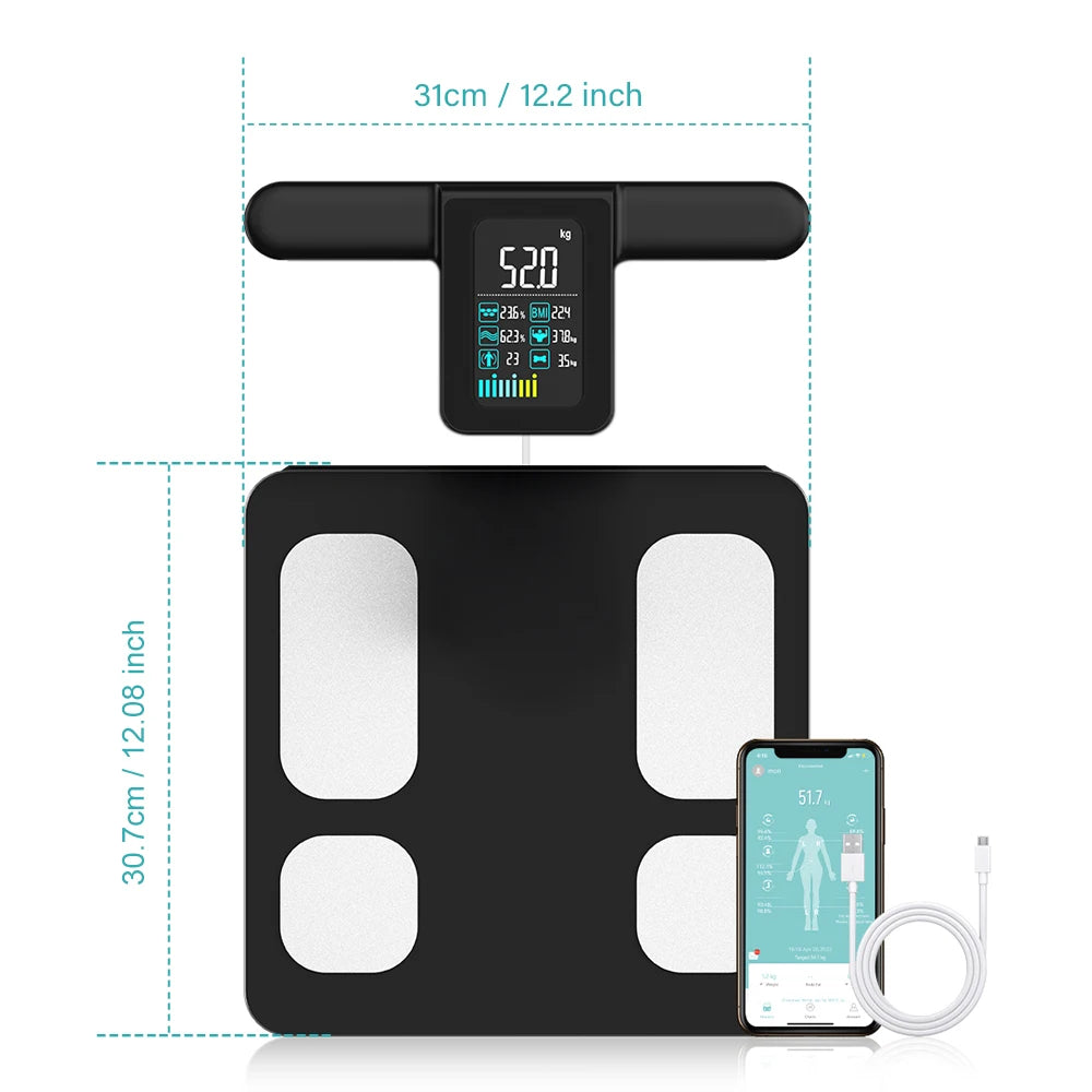 Smart Digital Body Fat Scale With BMI And Muscle Mass