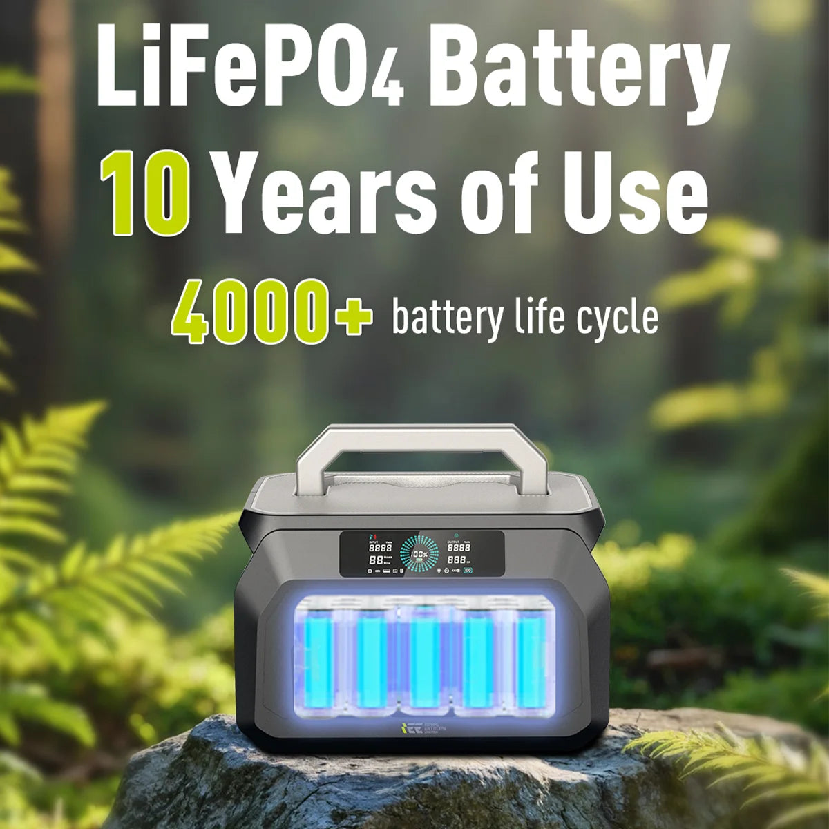 OSCAL IEE 800W Portable Power Station With LiFePO4 Battery