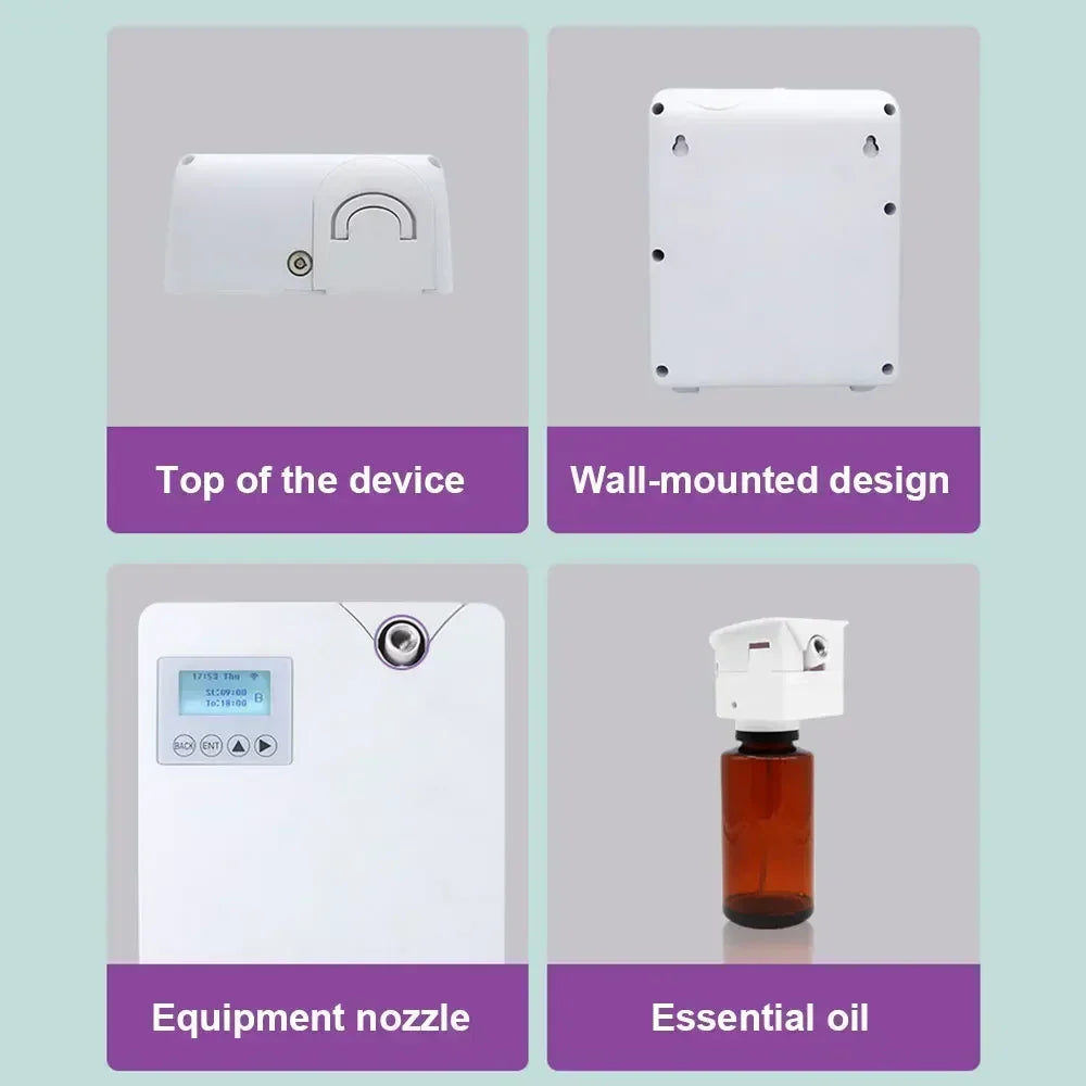 Le Parfum Fasina WiFi Bluetooth Essential Oil Diffuser Timer