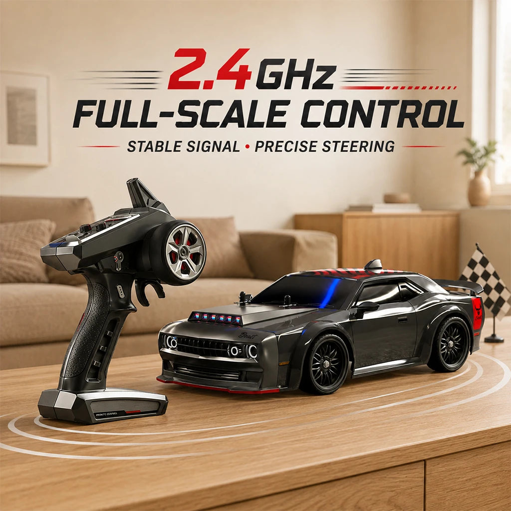ZNLYRION SG216MAX Brushless RC Drift Car With LED Lights