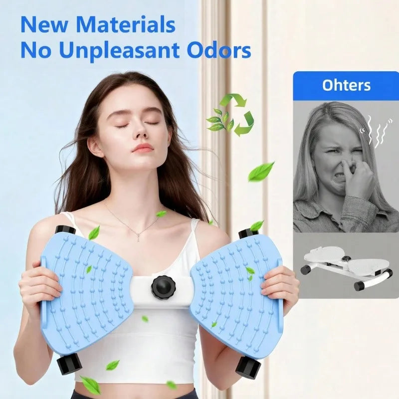 Twist Waist Disc Board With Resistance Bands For Home Fitness