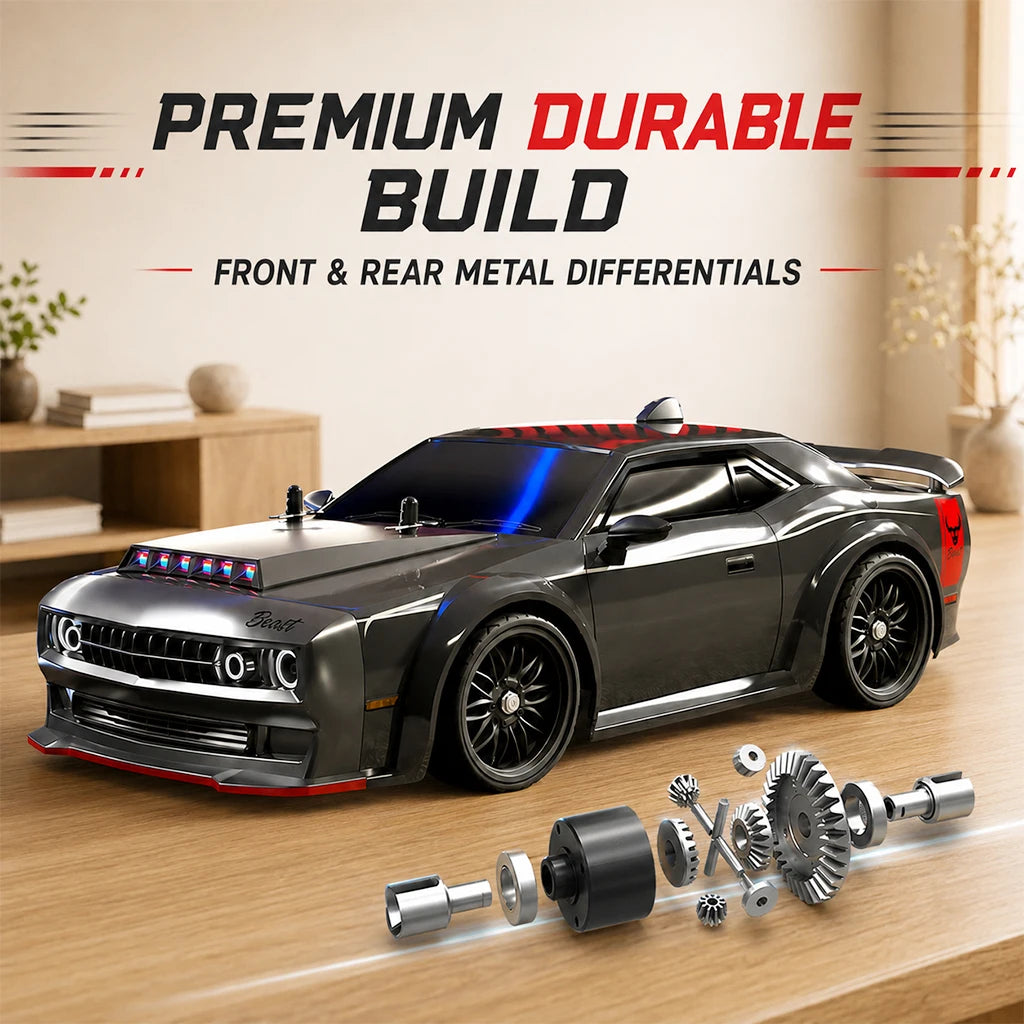 ZNLYRION SG216MAX Brushless RC Drift Car With LED Lights