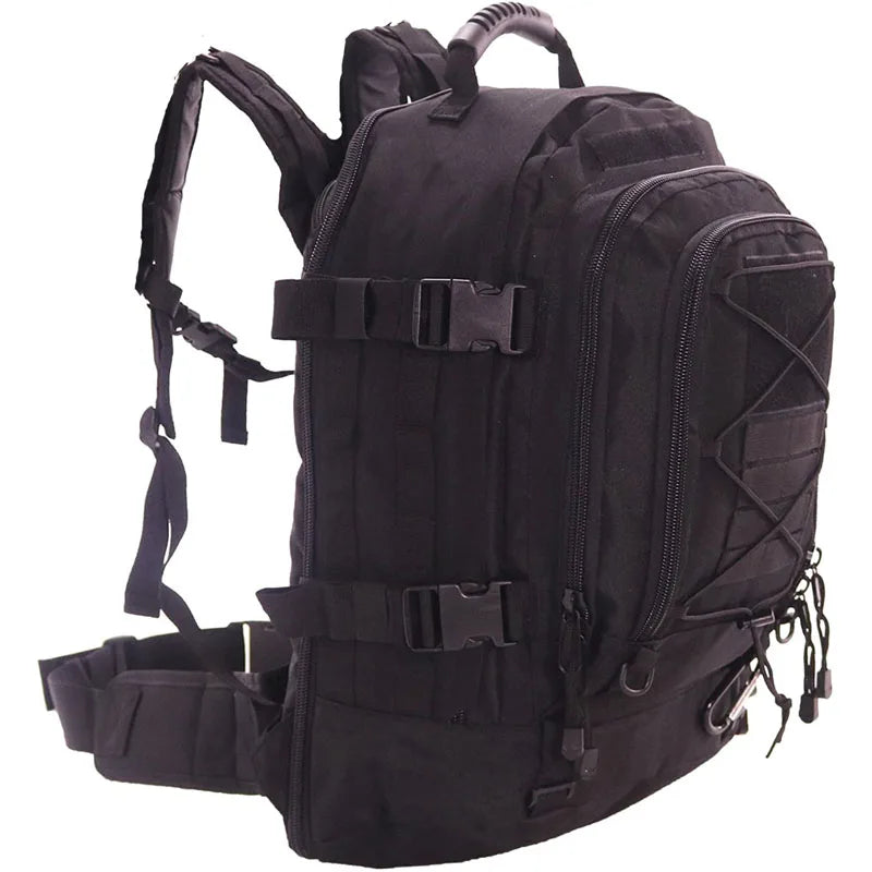 LQARMY Military Tactical MOLLE Backpack for Outdoor Hiking