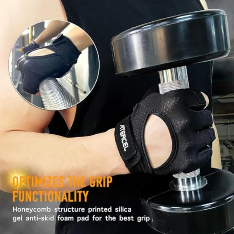 Men Lightweight Weight Lifting Gloves Full Palm Protection