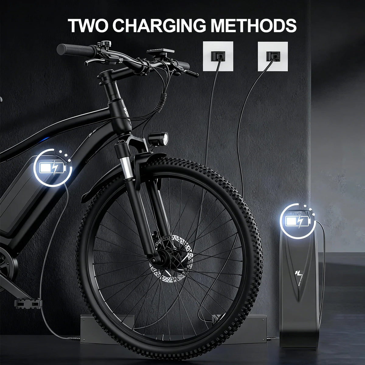 Toofly Electric Mountain Bike With 500W Motor And Removable Battery