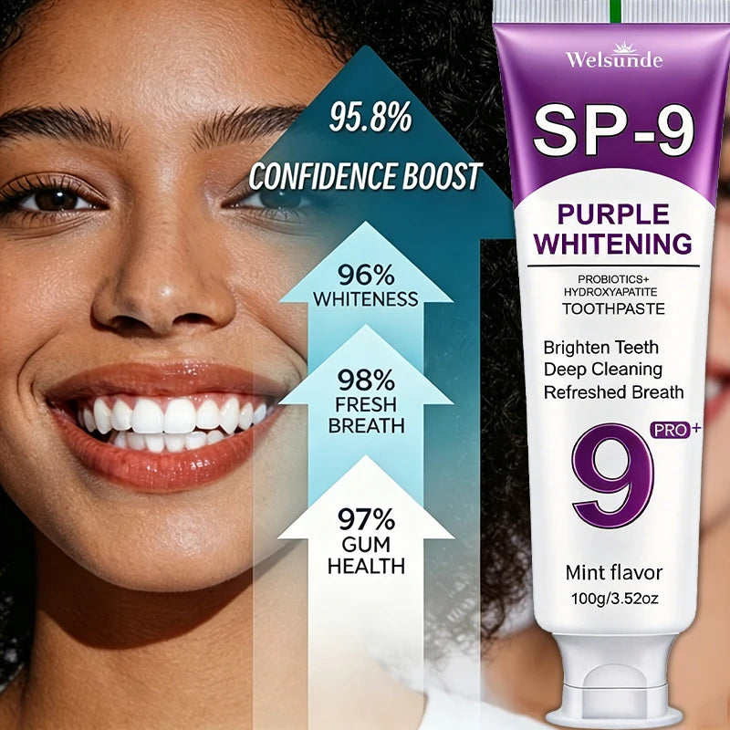 Welsunde Hydroxyapatite Toothpaste For Teeth Whitening And Fresh Breath