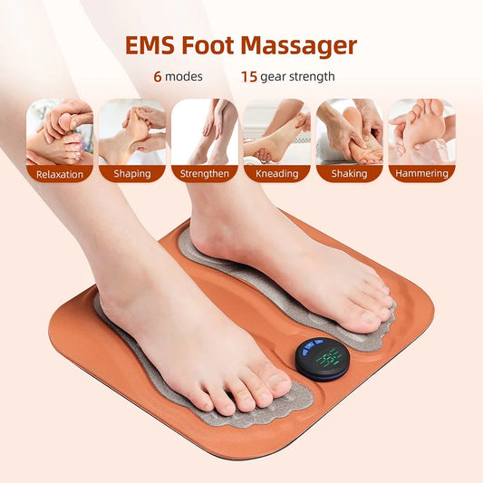 Foreverlily Rechargeable Foot Massager For Muscle Relaxation And Circulation