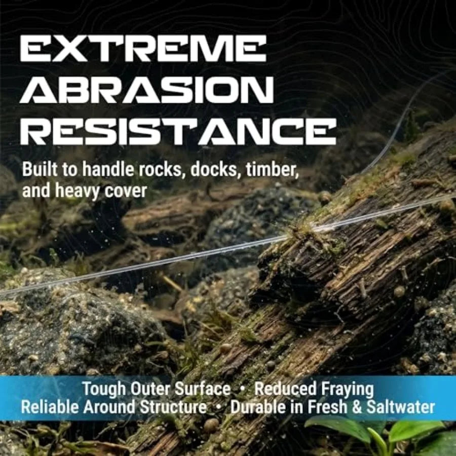 Heavy Duty Abrasion Resistant Fishing Line For Saltwater Angling