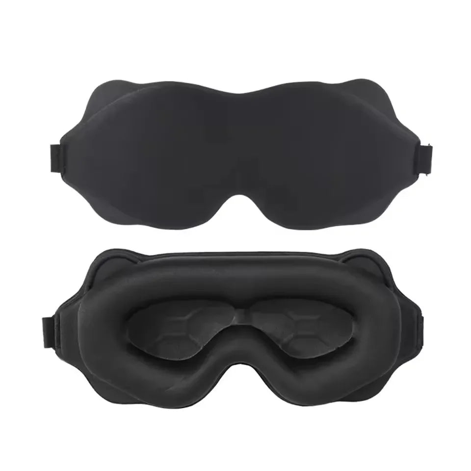 3D Contoured Eye Mask For Sleeping Light Blocking Blindfold