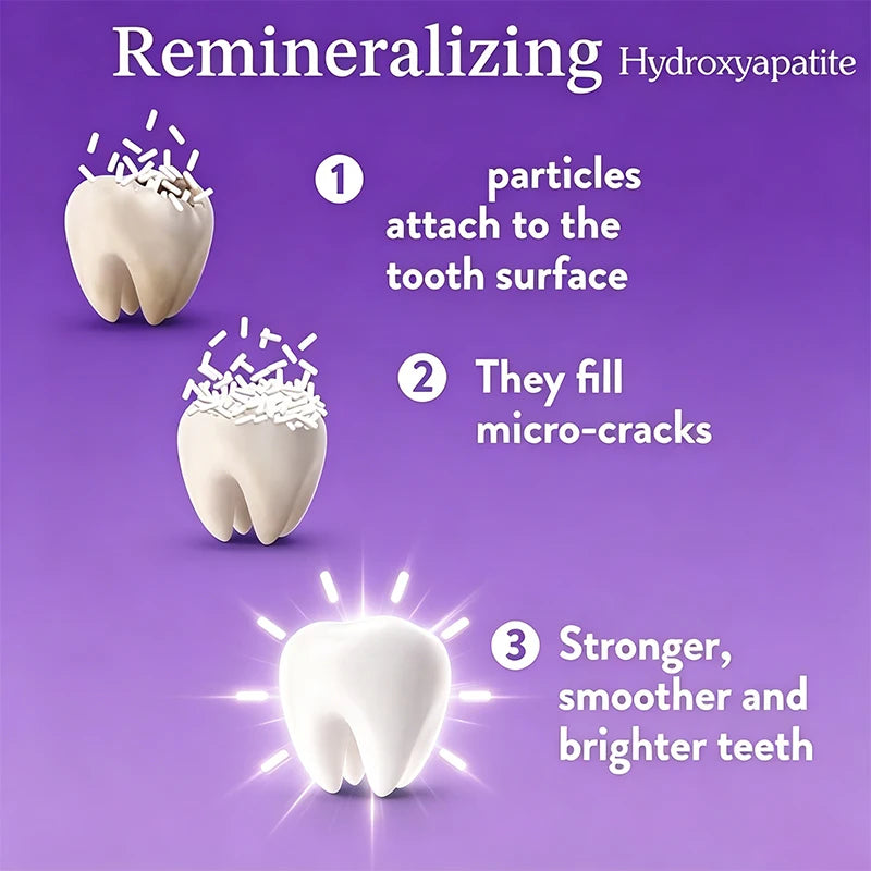 Welsunde Hydroxyapatite Toothpaste For Teeth Whitening And Fresh Breath