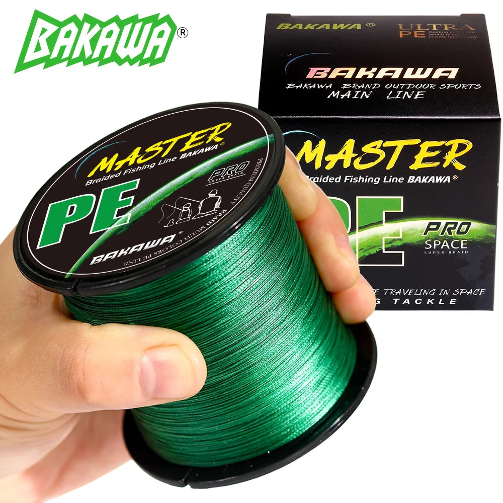 Bakawa Premium Braided Fishing Line For Saltwater Carp Angling