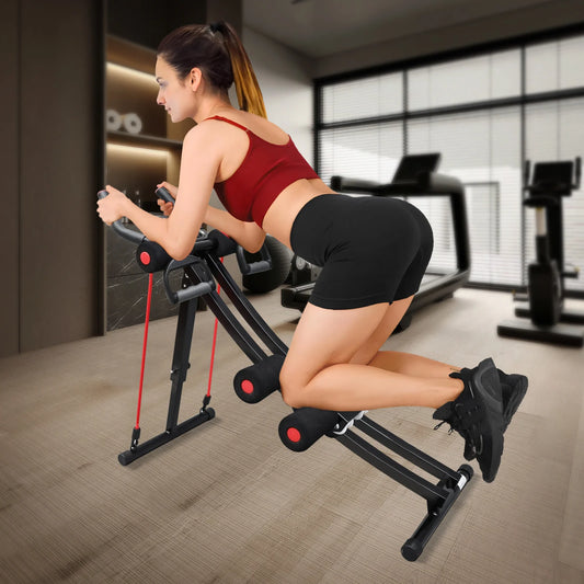 GIKPAL Foldable Ab Machine for Home Gym and Core Training