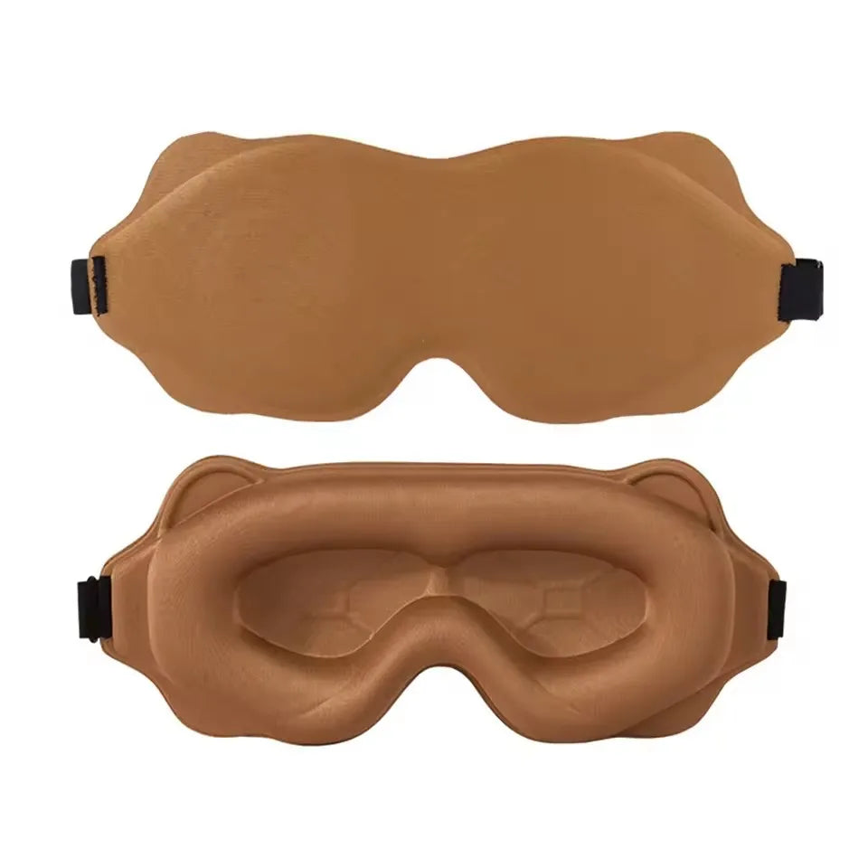 3D Contoured Eye Mask For Sleeping Light Blocking Blindfold
