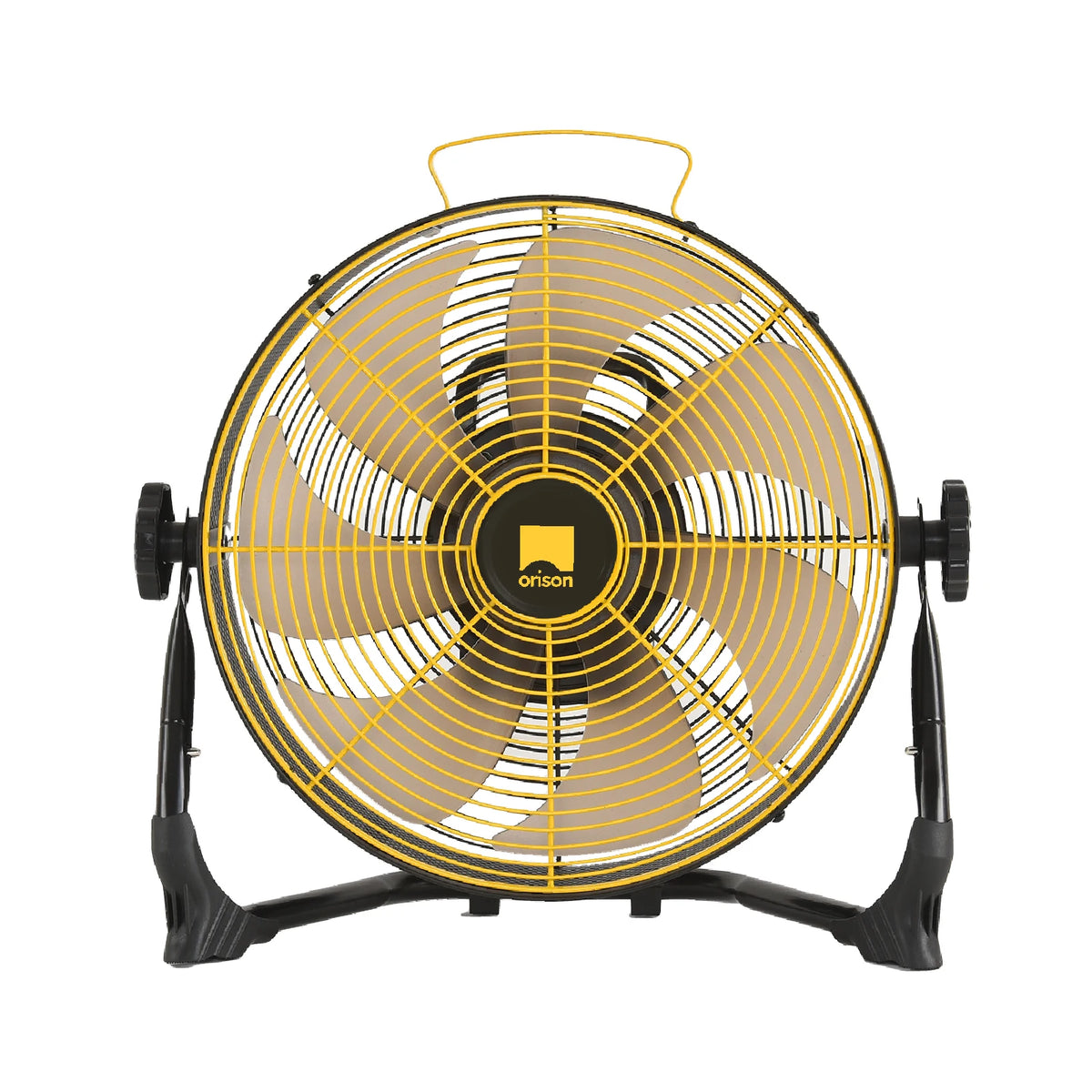 Orison Portable Battery Operated High Velocity Floor Fan for Camping