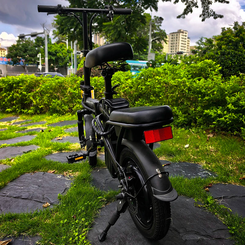 Foldable Electric Commuter Bike With 500W Motor And Detachable Battery