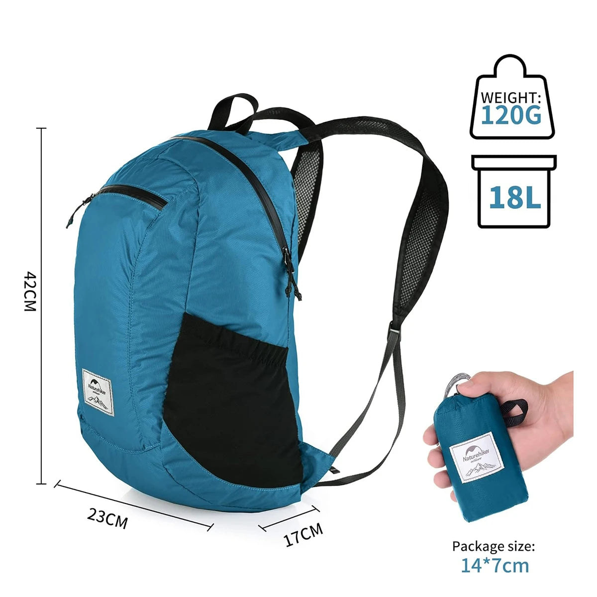 Naturehike Lightweight Outdoor Backpack For Hiking Travel And Trekking