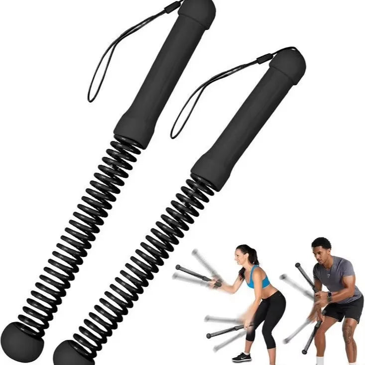 Quiet Weighted Cordless Battle Ropes for Home Gym Strength Training