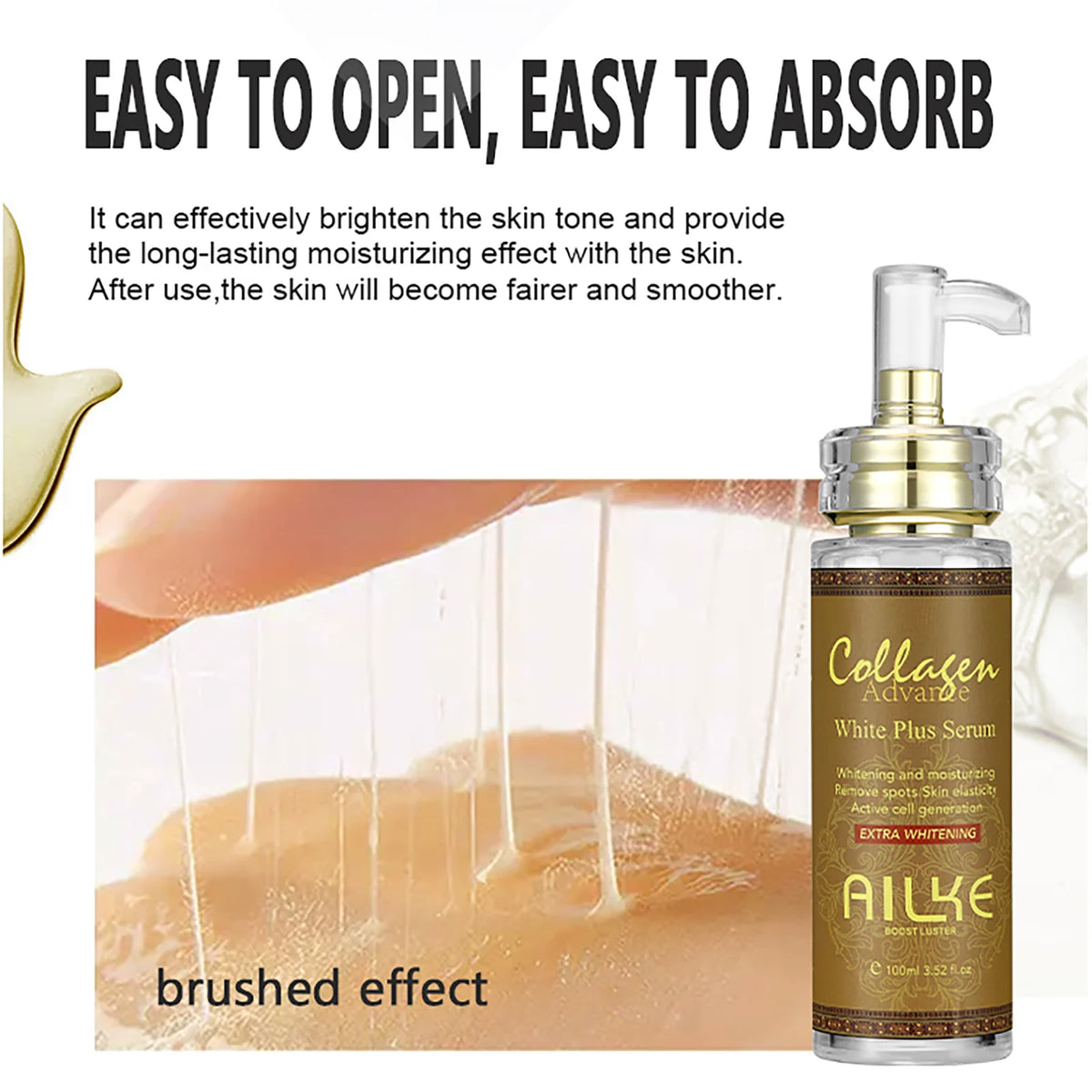 Ailke Whitening Face Serum For Dark Spots And Even Tone