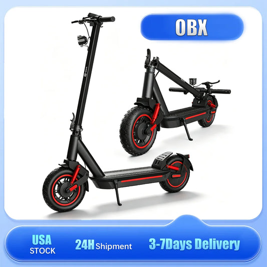 OBX Dual Motor Electric Scooter With 31 Mile Range