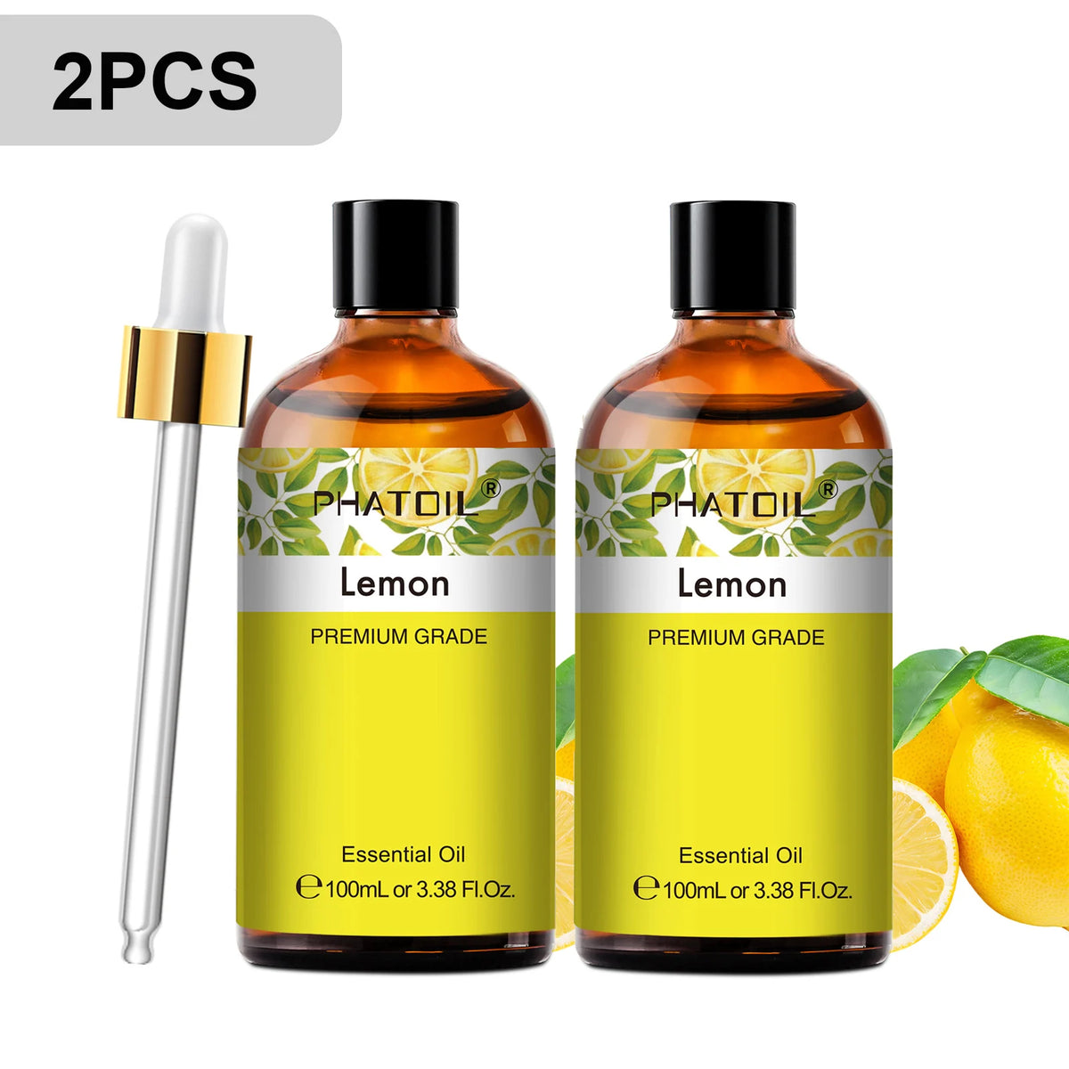 Phatoil Essential Oils Set Vanilla Lavender Sandalwood Lemon Cinnamon