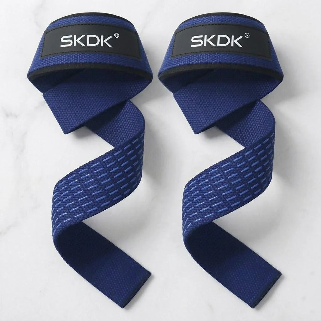 Heavy Duty Padded Wrist Lifting Straps for Weightlifting and Powerlifting