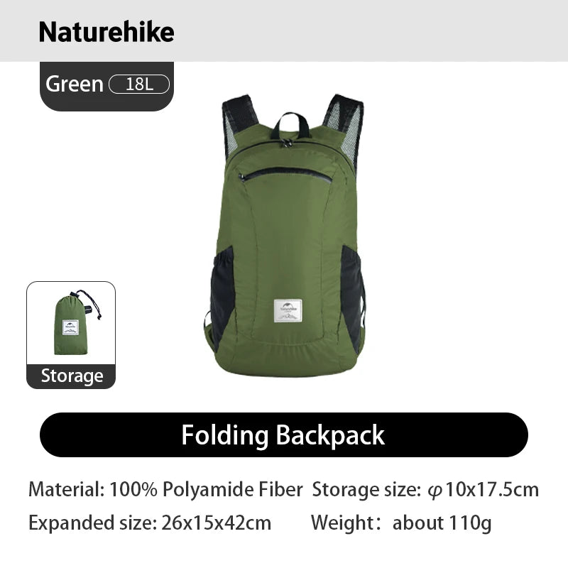 Naturehike Lightweight Outdoor Backpack For Hiking Travel And Trekking
