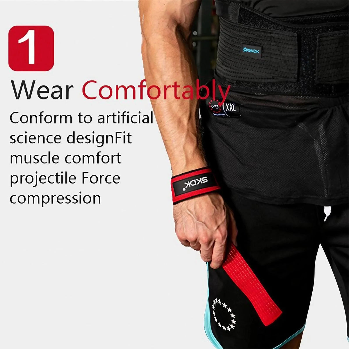 Heavy Duty Padded Wrist Lifting Straps for Weightlifting and Powerlifting