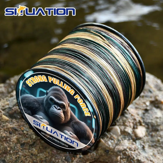 Siiuationa Premium Braided Fishing Line Featuring High Strength