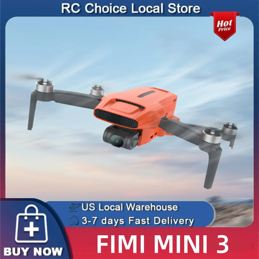 FIMI Mini 3 GPS Camera Drone With Foldable Travel Design