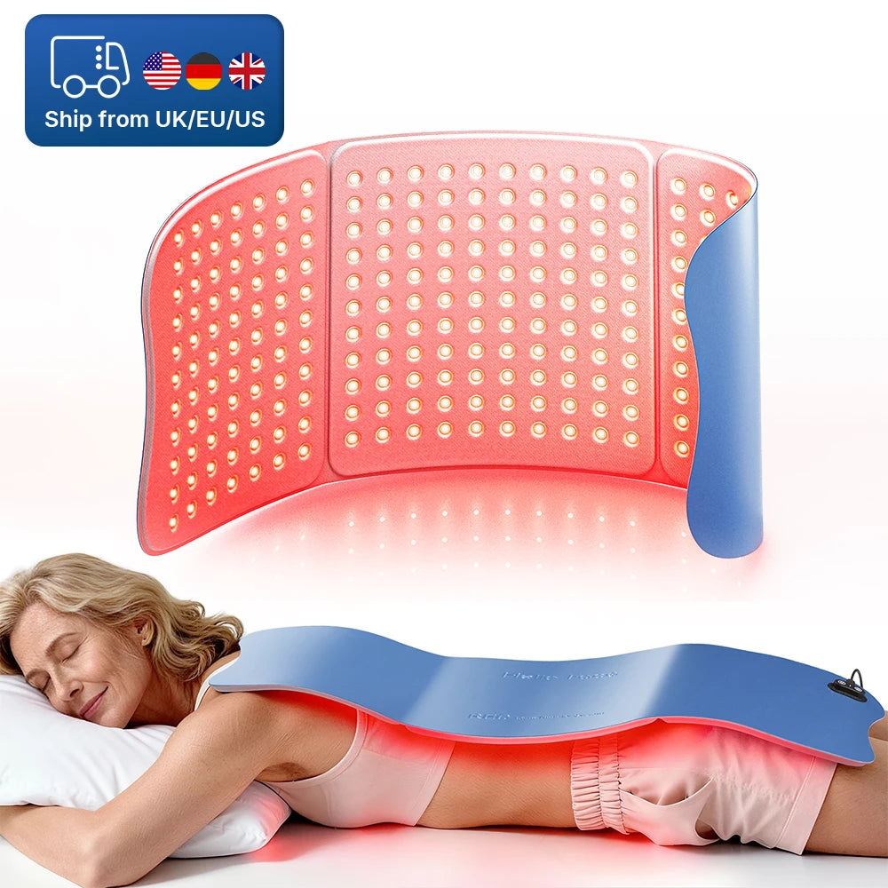 Hello Face Red Light Therapy Pad Dual Wavelength Infrared LEDs