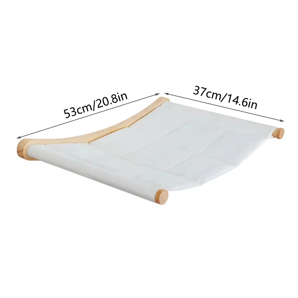 CWV Wall Mounted Cat Bridge With Sisal Climbing Surface