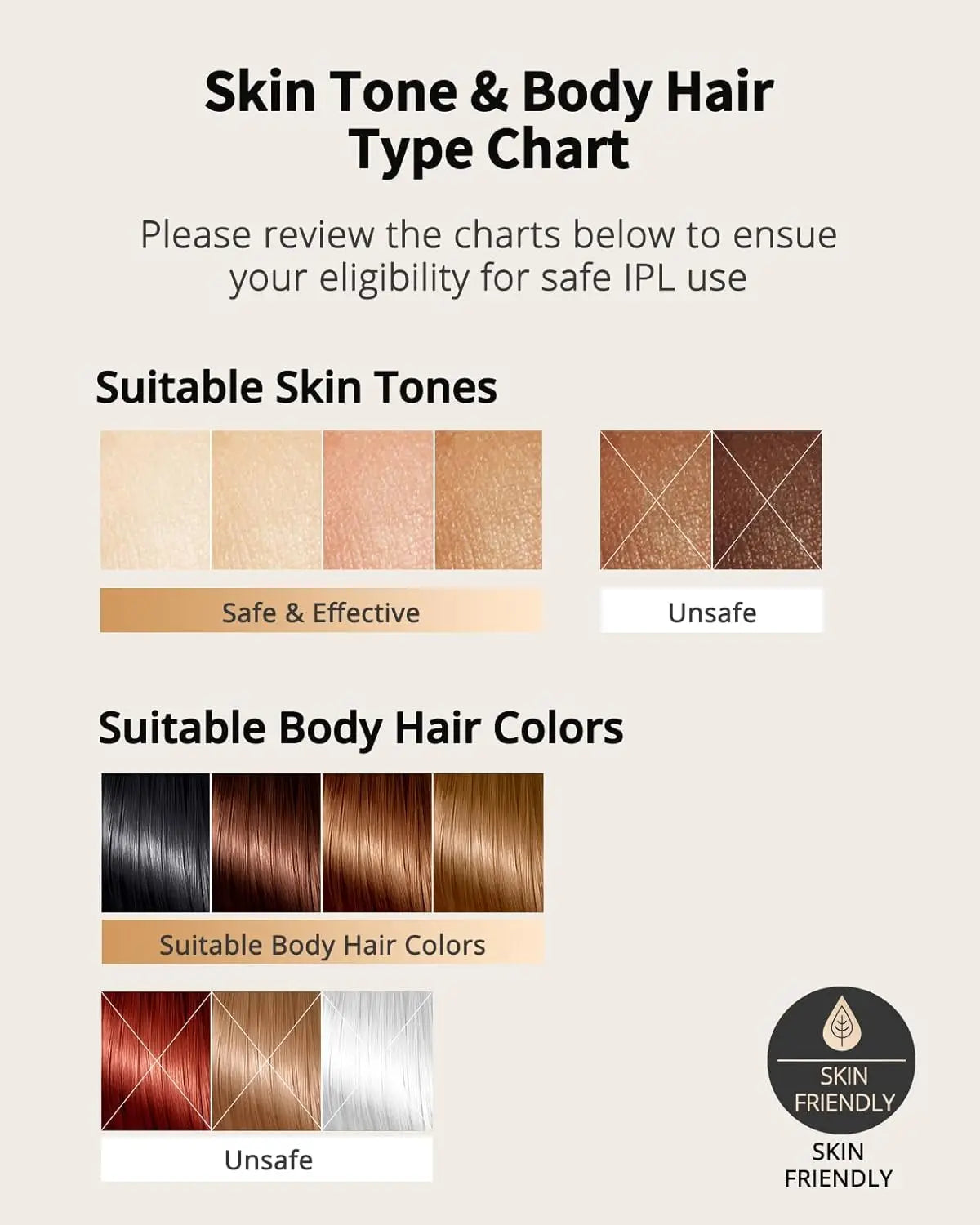 LYSMOSKI IPL Hair Removal Device With Ice Cooling Function